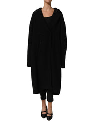 Women's Black Double Breasted Men Trench Coat Jacket Clothing