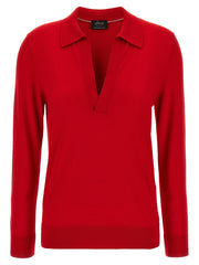 Women's Multicolor Cashmere Polo Shirt