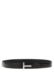 Men's Brown Calfskin Regular Belt