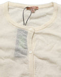Women's Wool Knit Cardigan White