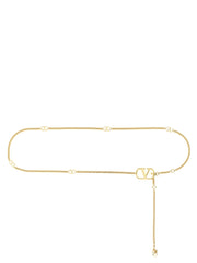 Women's Gold Brass Regular Belt
