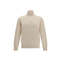 Men's Beige Cashmere Turtleneck Clothing