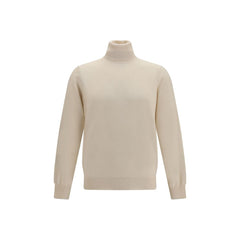 Men's Beige Cashmere Turtleneck Clothing
