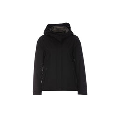 Women's Black Polyester Shell Jacket Clothing