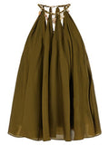 Women's Bicolor Silk Blouse