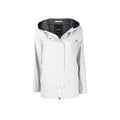 Women's Gray Polyester Shell Jacket Clothing
