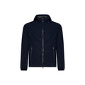 Men's Blue Elastane Shell Jacket Clothing