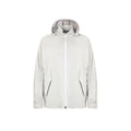 Women's Gray Polyamide Shell Jacket Clothing