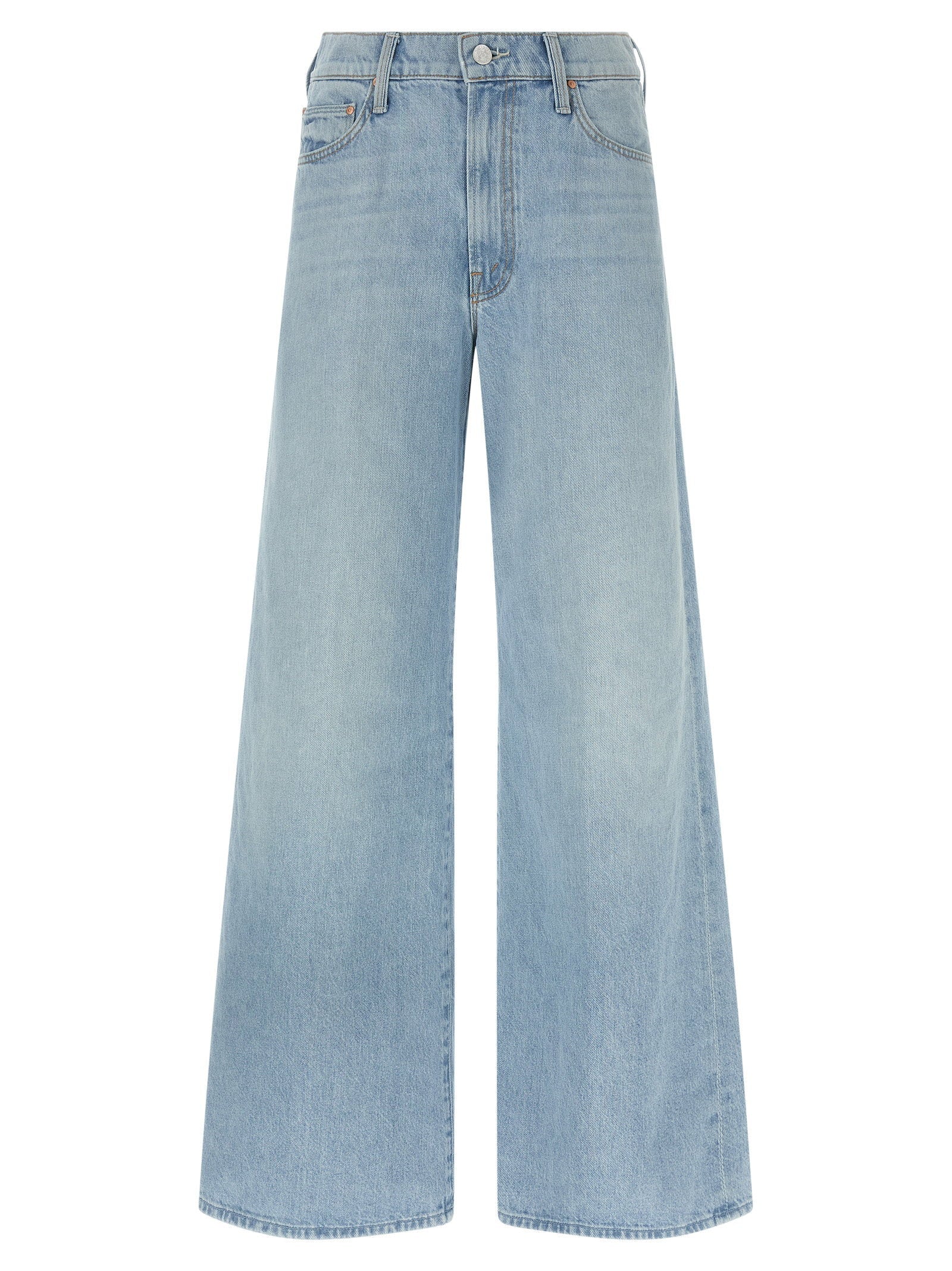 Mother Ditcher Roller Jeans — Blue