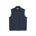 Men's Blue Linen Sleeveless Jacket Clothing