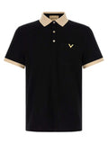 Men's Bicolor Cotton Polo Shirt