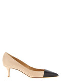 Women's Goatskin Color-Block Pump Multicolor Goat Leather