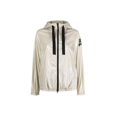 Women's Beige Polyamide Shell Jacket Clothing