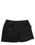 Dolce & Gabbana Cotton A-Line Mini Skirt — Black