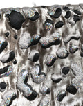 Dolce & Gabbana Leopard Jacquard Skirt — Silver