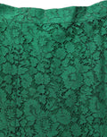 Dolce & Gabbana Lace High-Waist Mermaid Midi Skirt — Green