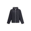 Our Legacy Wool Blend Zip Hooded Sweatshirt — Black