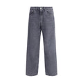 Our Legacy Relaxed-Fit Denim Jeans — Gray