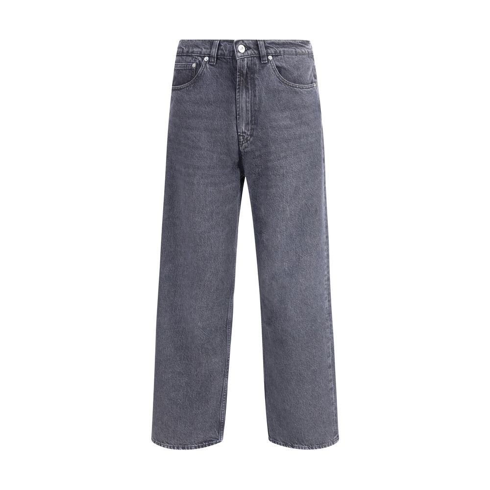 Our Legacy Relaxed-Fit Denim Jeans — Gray