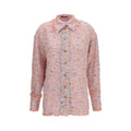 Balmain Tweed Shirt — Pink