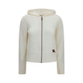 Burberry Wool Blend Hoodie — Beige