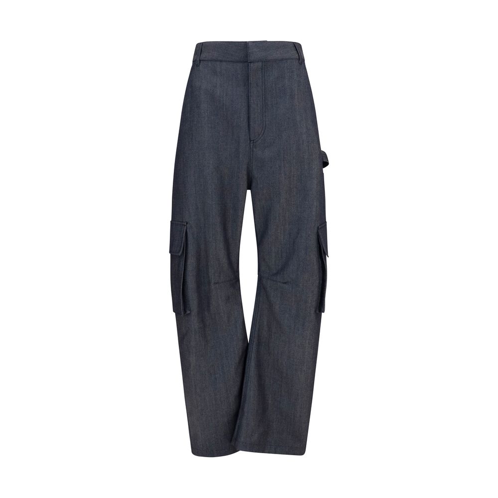 Balenciaga Aries Cargo Pants — Blue