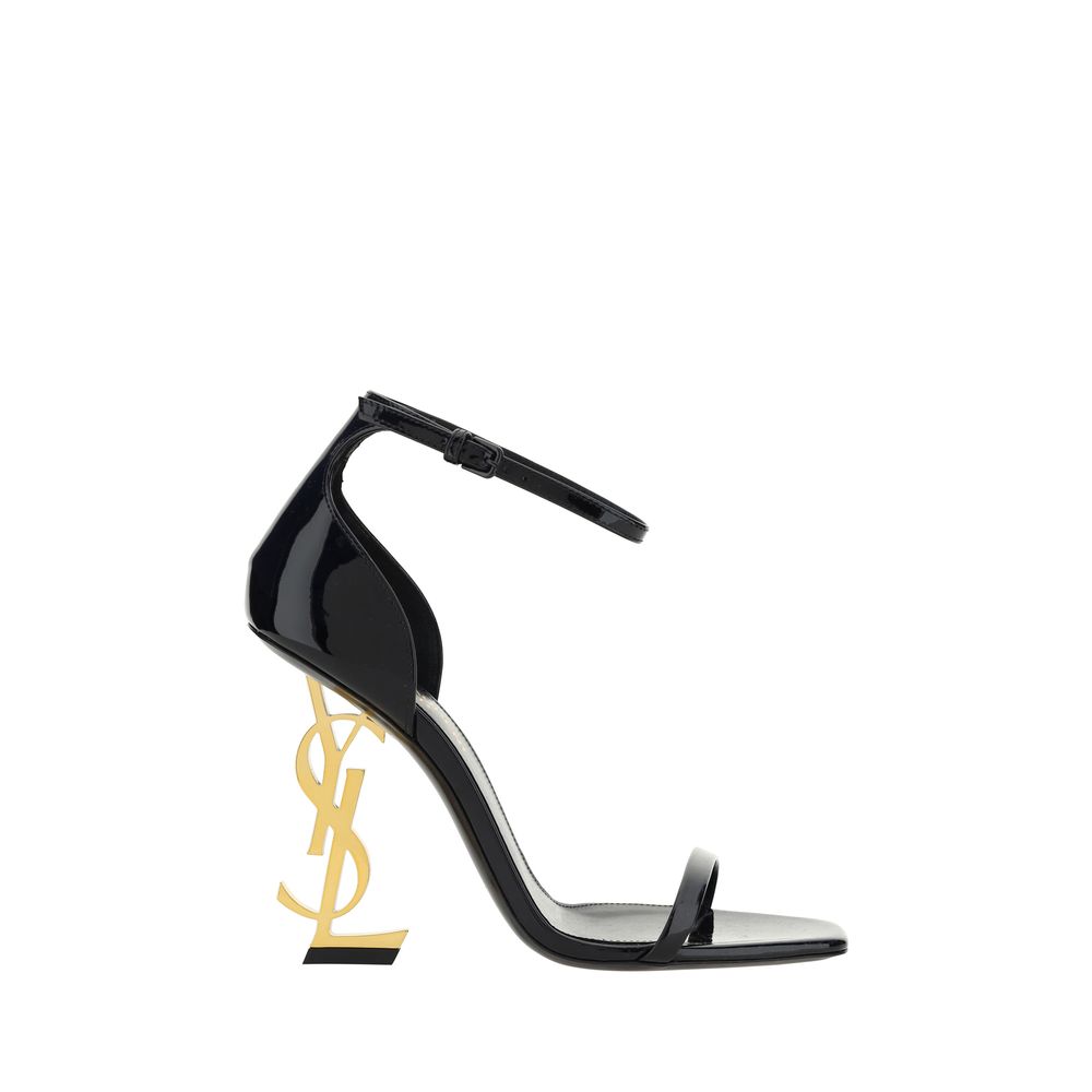 Saint Laurent Opyum Sandal — Black