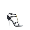 Saint Laurent Cassandra Sandal — Black