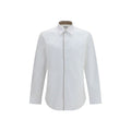 Burberry Check Shirt — White