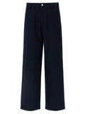 Gucci Incrocio GG Trousers — Navy