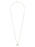 Rick Owens Crystal Orb Pendant Necklace — Silver
