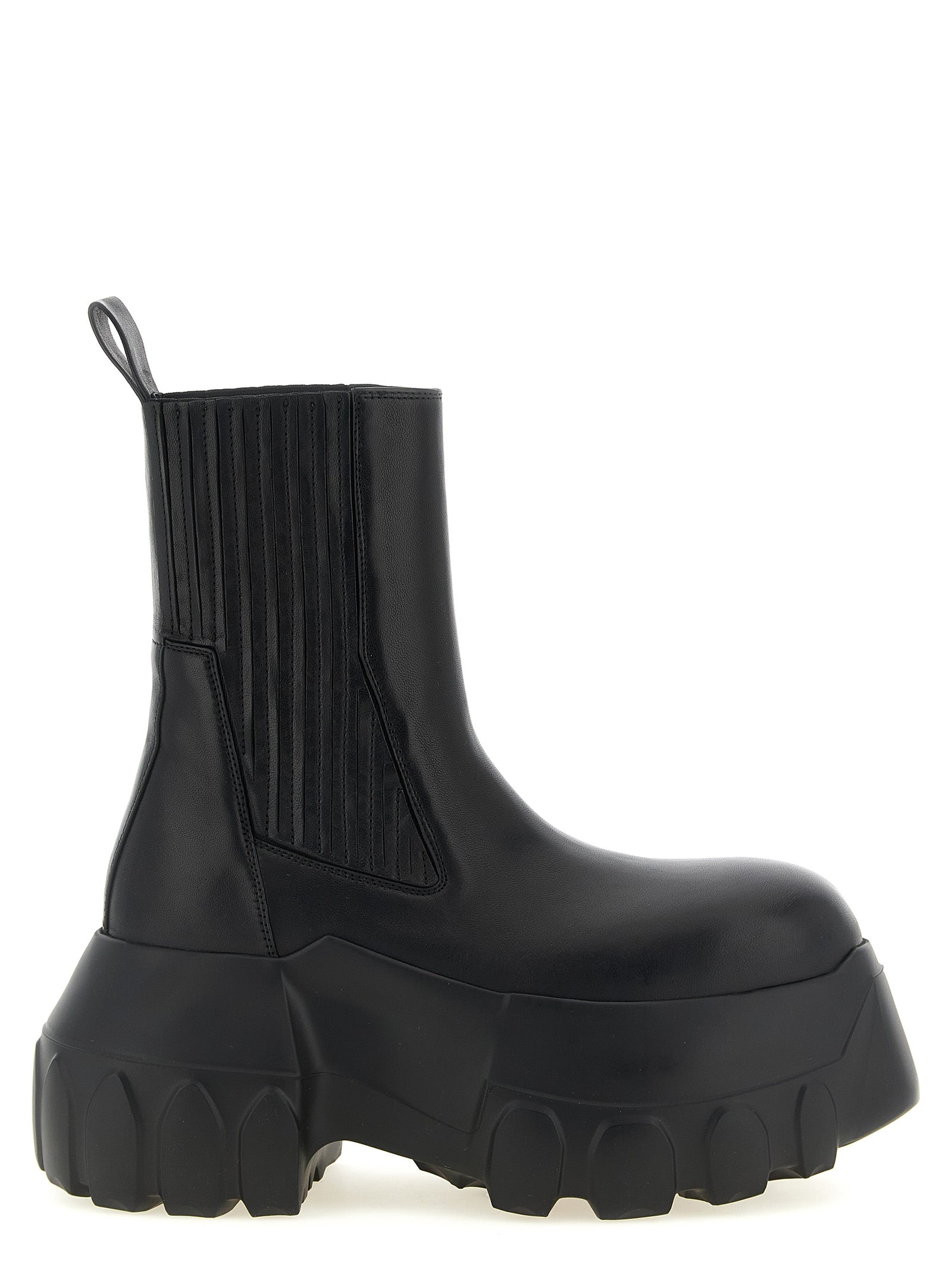 Bota Beatle Mega Tractor Rick Owens — Negro