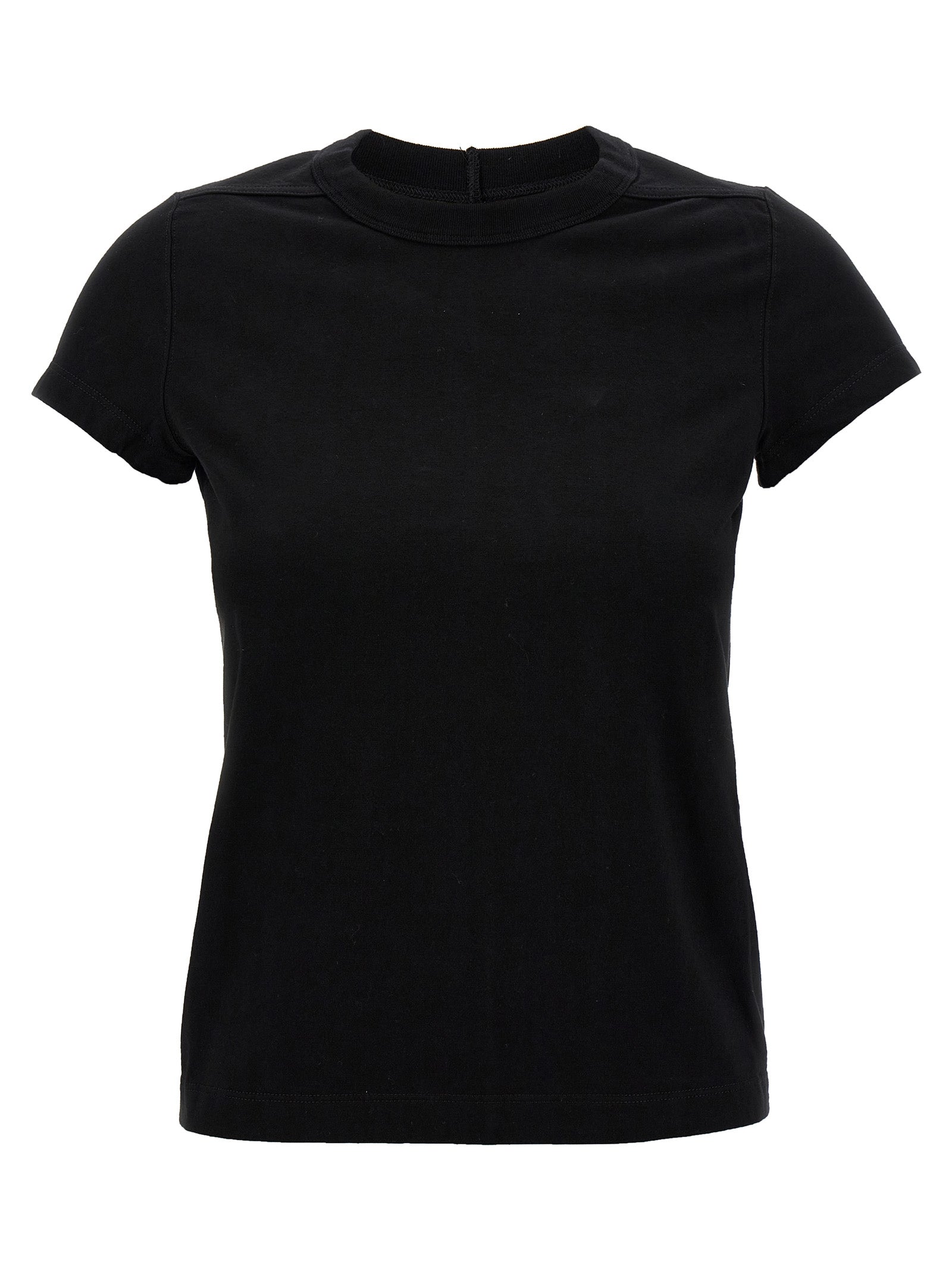 Rick Owens Cropped Level T-Shirt — Black