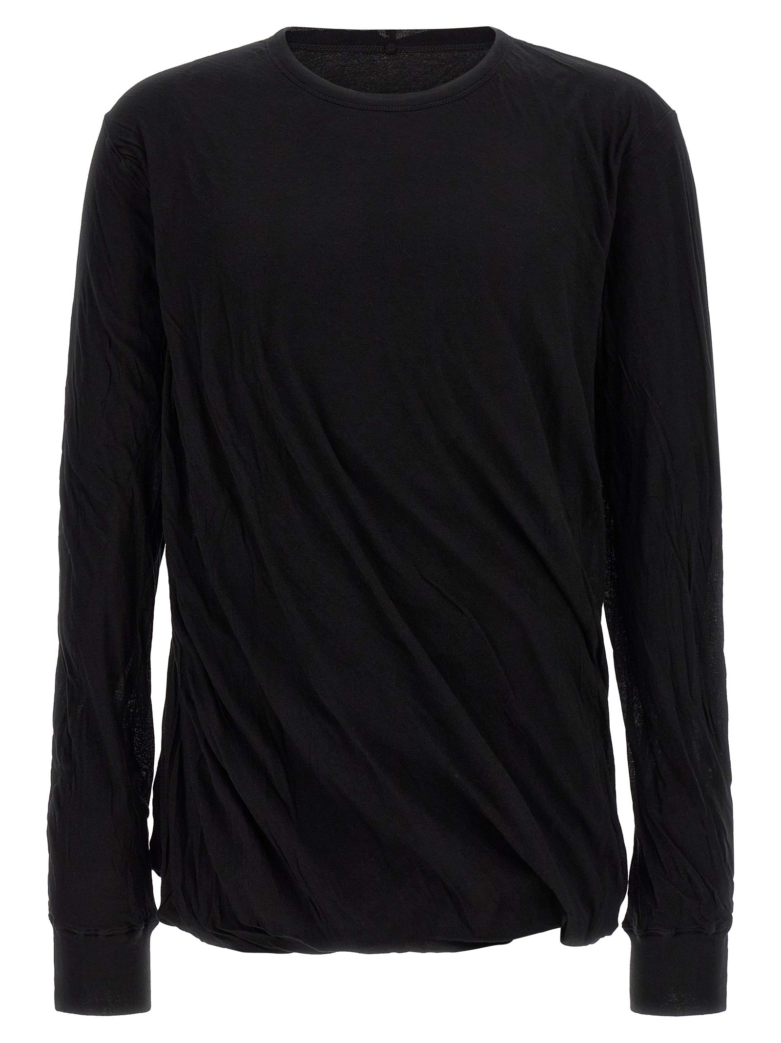Rick Owens Jumbo Double Ls T-Shirt — Black