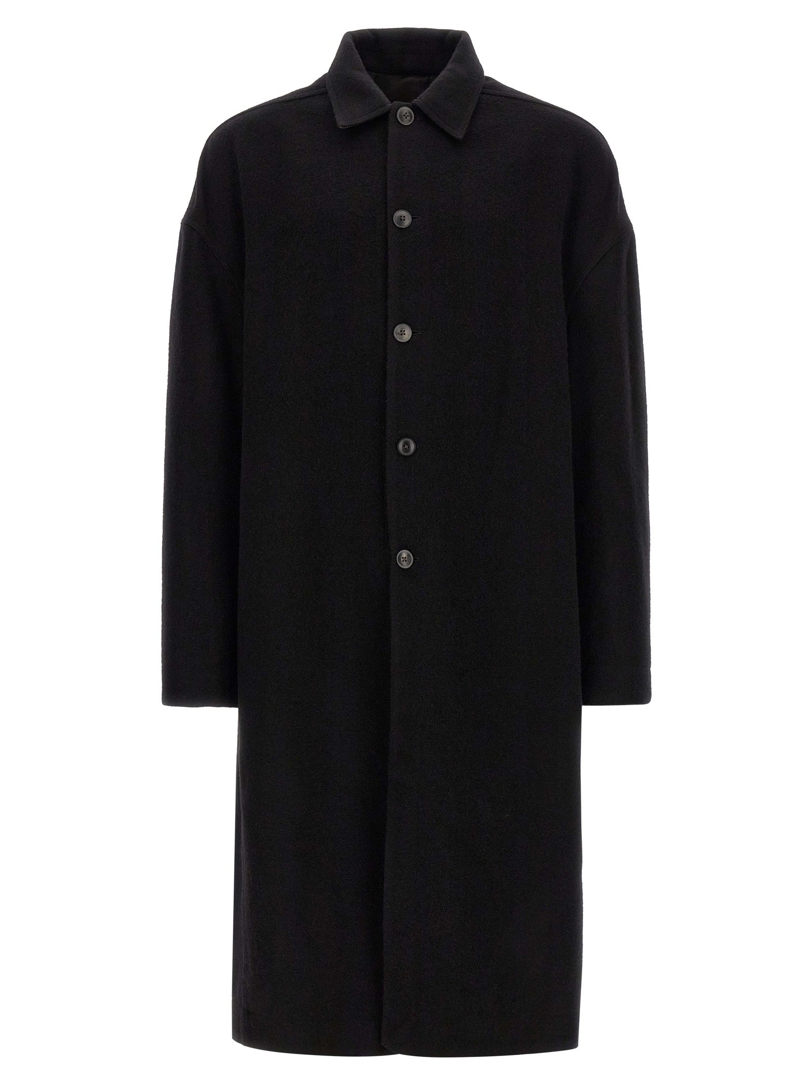 Rick Owens Brad Coat — Black