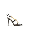 Giuseppe Zanotti Crystal-Embellished Stiletto Heel — Black