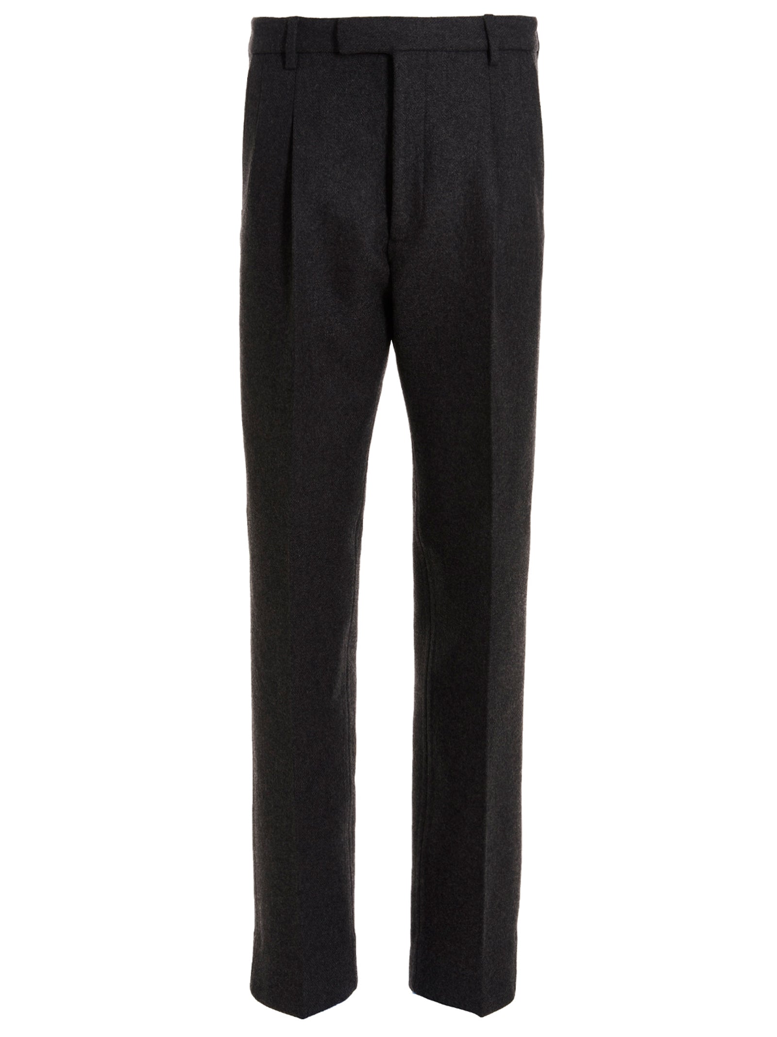 Gucci Wool and Cashmere Trousers — Gray