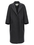 Max Mara Asburgo Coat — Gray