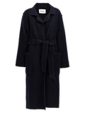 Max Mara Coat — Navy