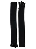 Max Mara Timor Gloves — Black