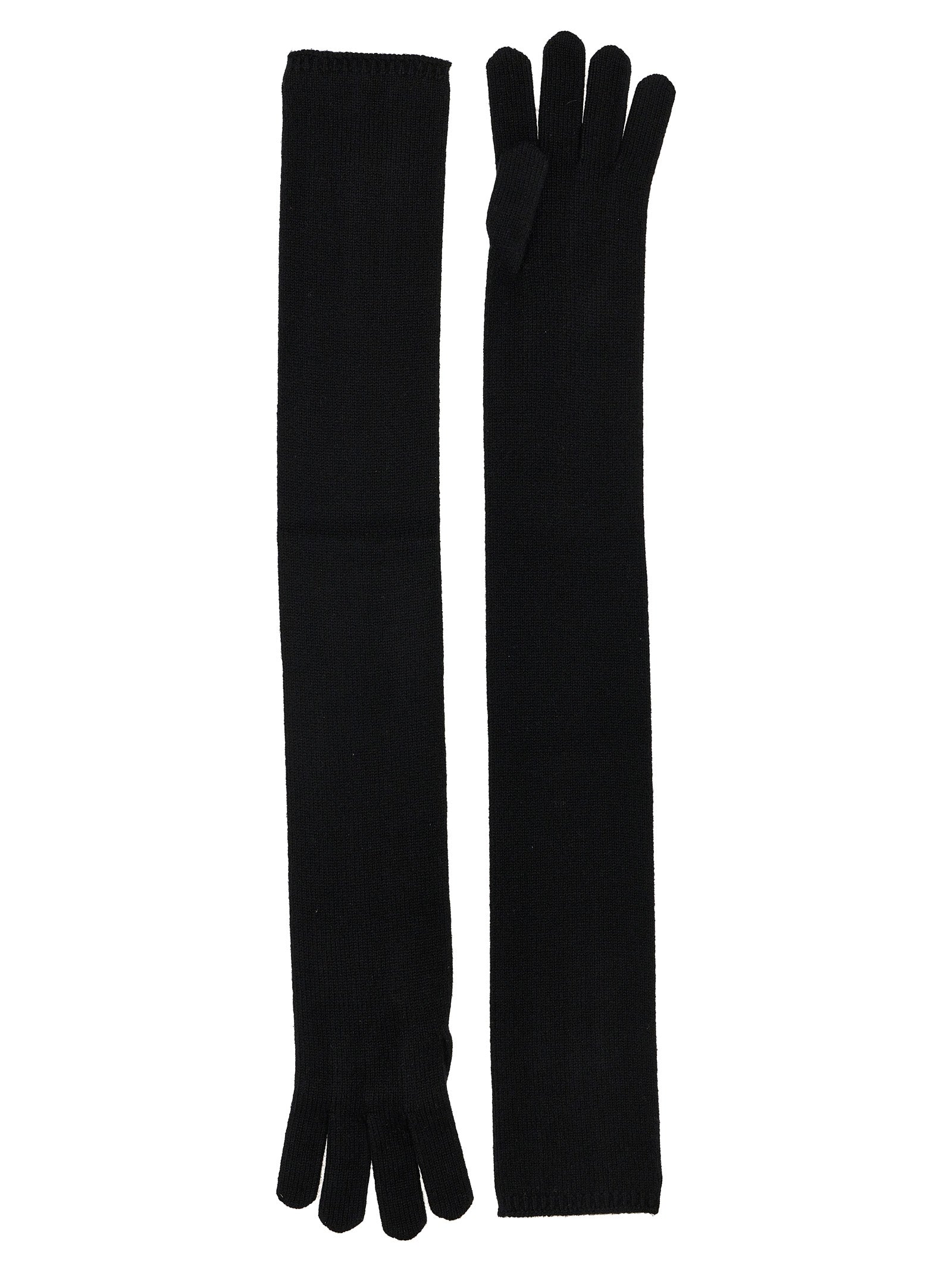 Max Mara Timor Gloves — Black