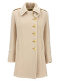 Tom Ford Wool and Cashmere Blend Coat — White