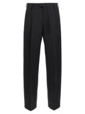 Marni Stretch Pleat Trousers — Black