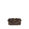 Valentino Garavani Panthea Shoulder Bag — Brown
