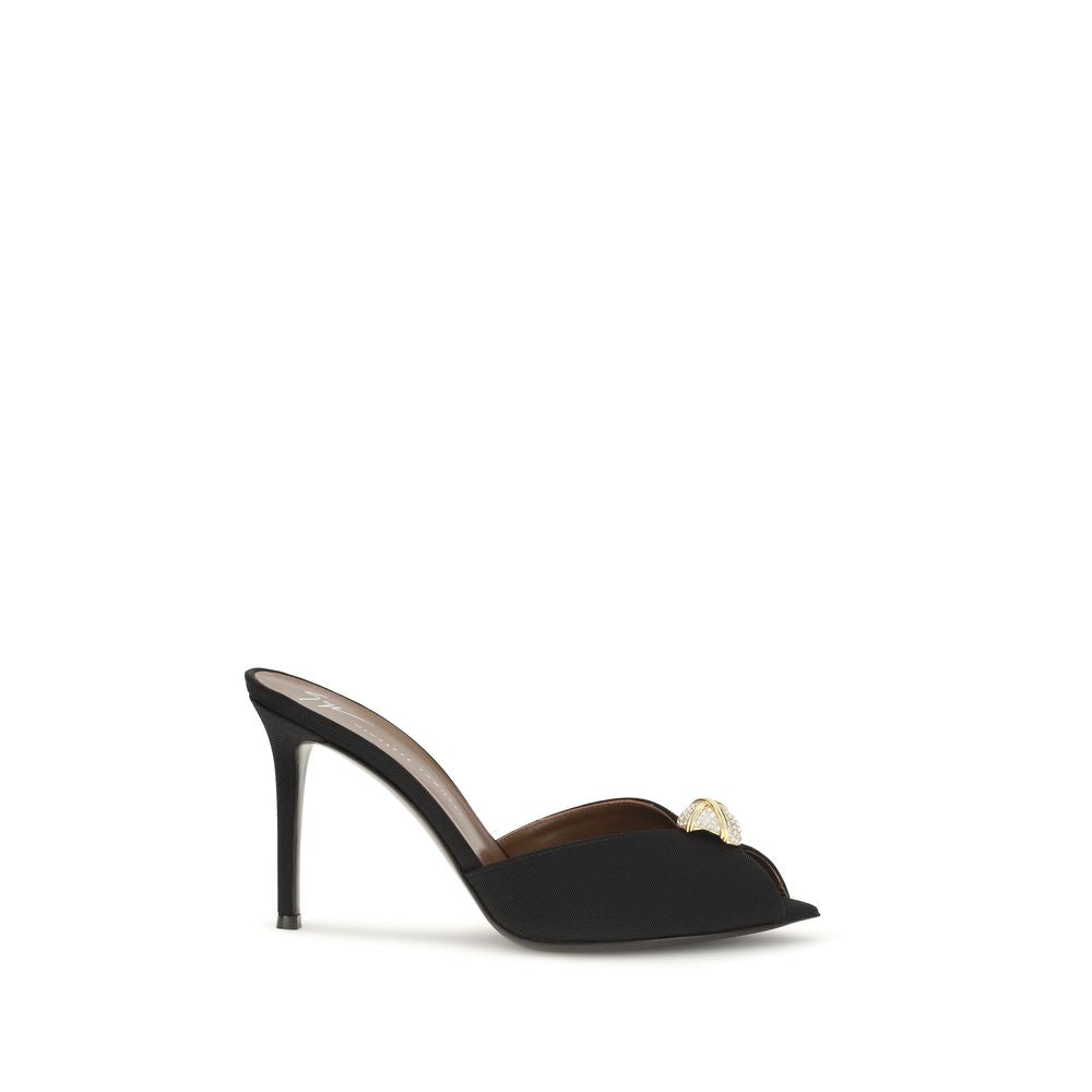 Giuseppe Zanotti Intrigo Cocktail Mule — Black