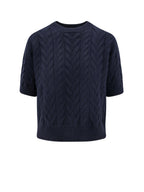 S MAX MARA Sweaters Blu Marino Lana - XS