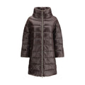 Herno Quilted Down Down Jacket — Brown