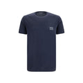 Dolce & Gabbana Logo-Patch Cotton T-Shirt — Navy