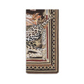 Ferragamo Leopard-Print Silk Scarf — Multicolor