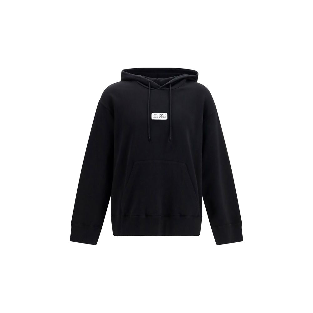 MM6 Maison Margiela Cotton Hoodie — Black